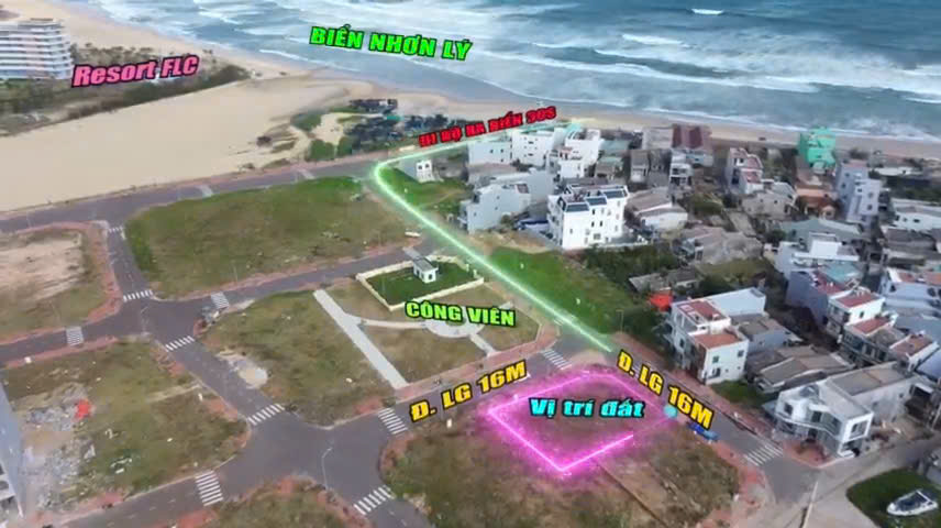Đất Nhơn Lý 90m² Đối Diện Công Viên, Cách Biển 100m – Giá 2 Tỷ – ảnh 5